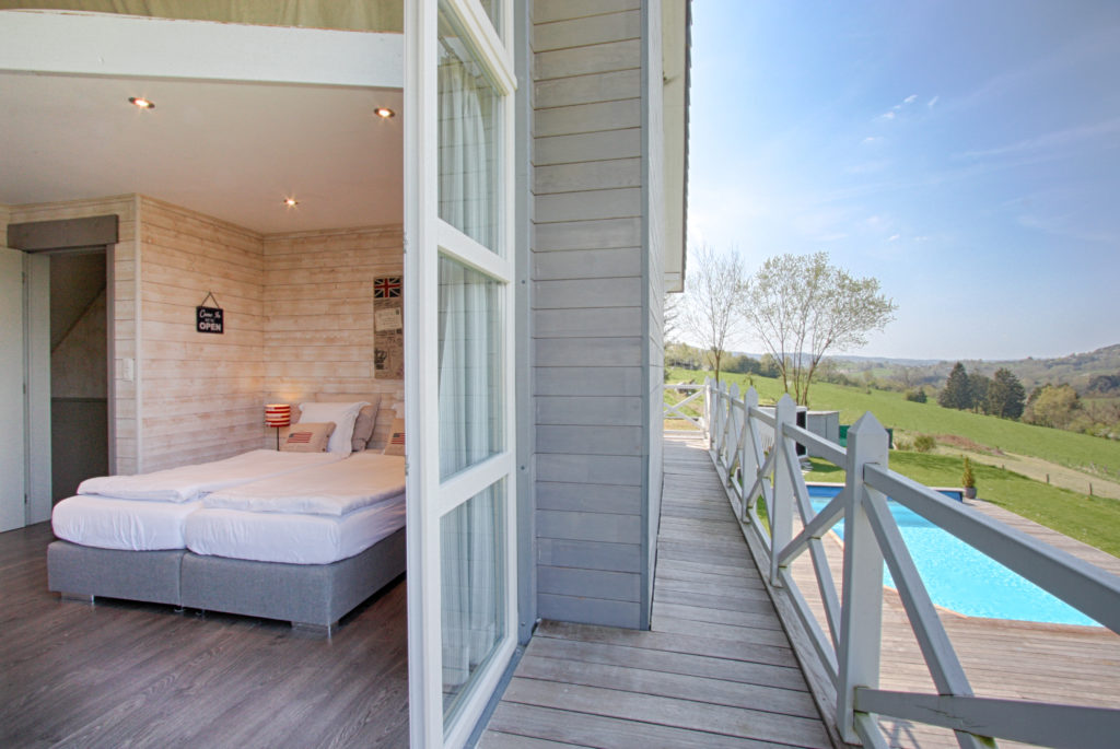 photo hdr chambre et piscine